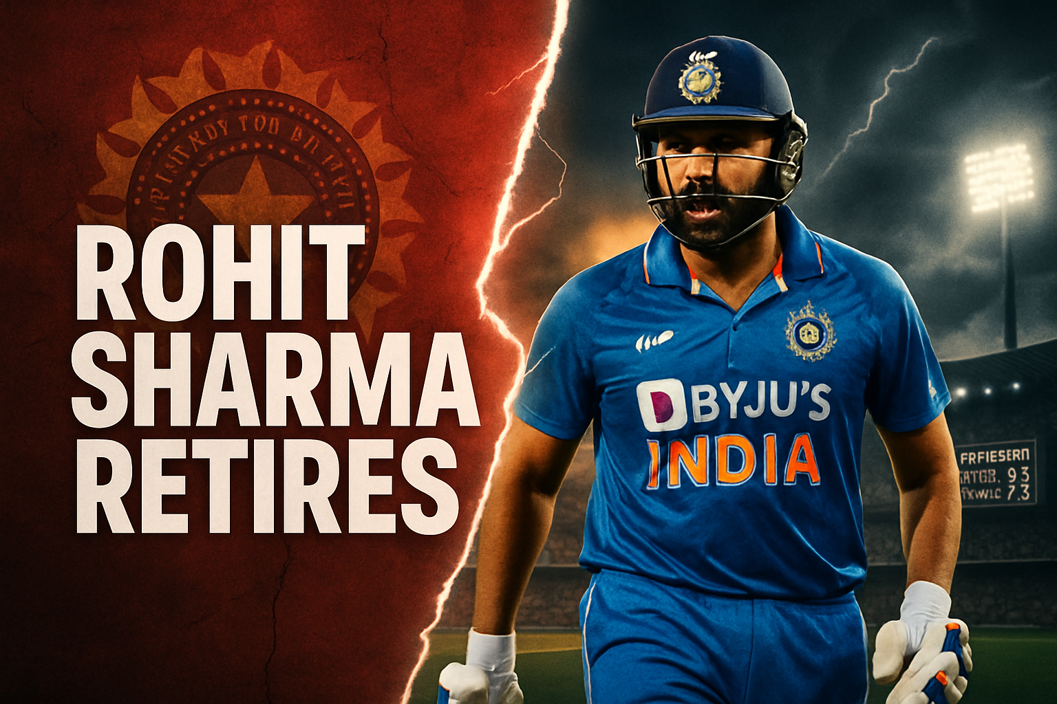 Rohit Sharma announces Test cricket retirement 2025