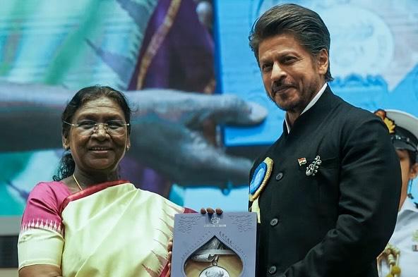 Shah Rukh Khan, Rani Mukerji and Mohanlal at 71st National Film Awards 2025