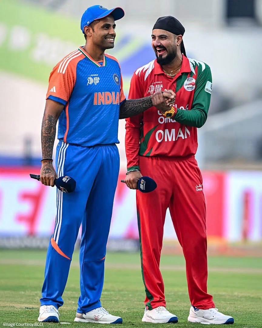 IND vs OMA Asia Cup 2025 – Jatinder Singh & Aamir Kaleem 50-run partnership vs India