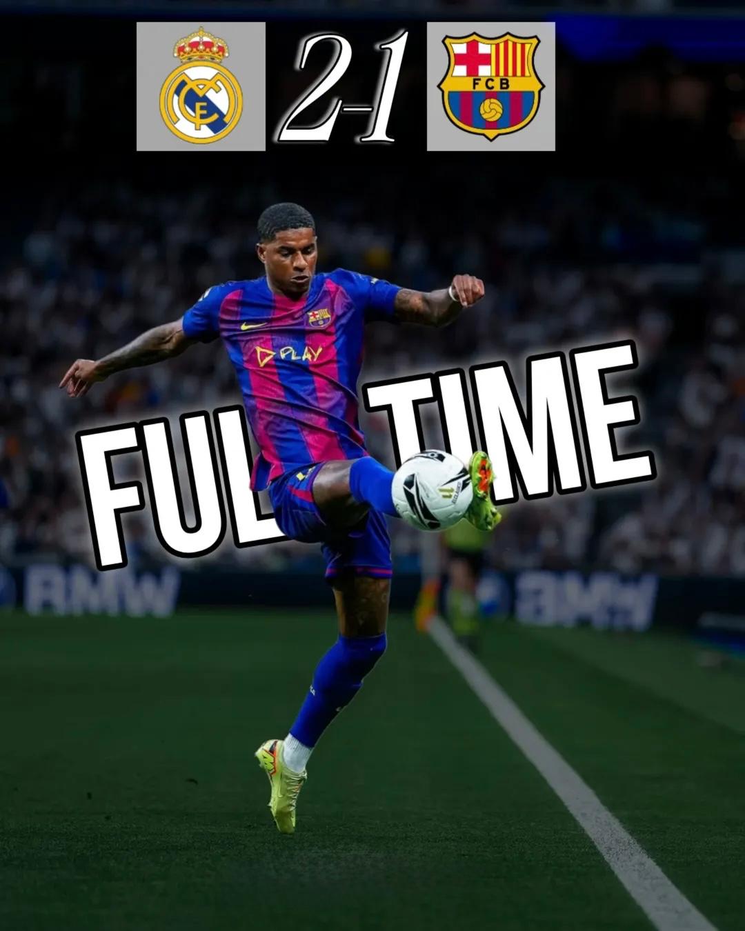 El Clásico 2025: Real Madrid 2-1 Barcelona – Mbappé aur Bellingham celebrating goal