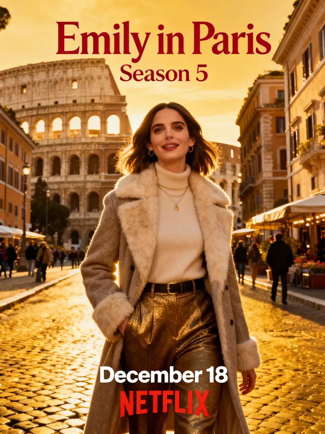 Emily Cooper in Emily in Paris Season 5 Netflix series first look